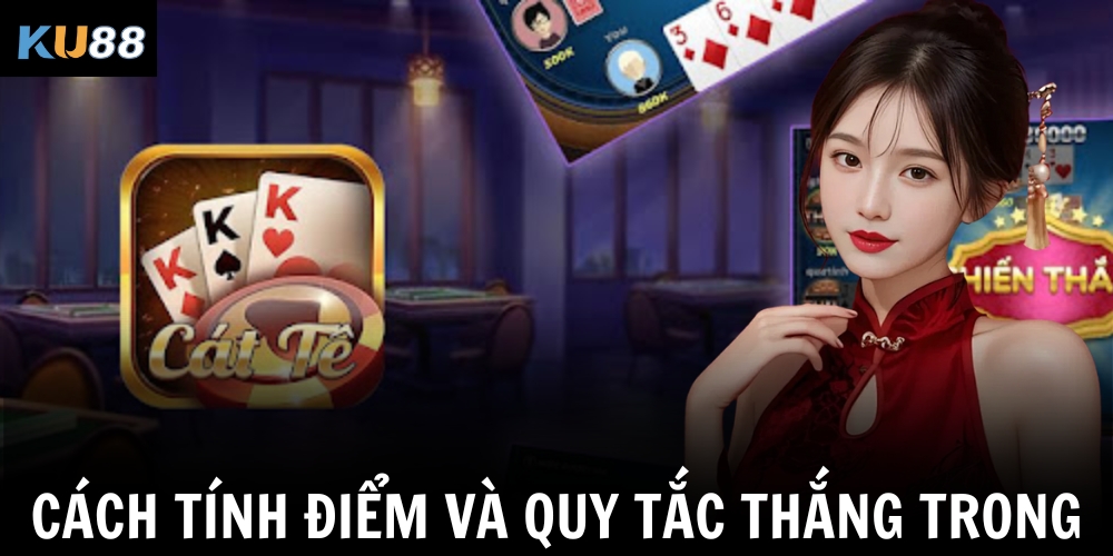 Cách tính điểm và quy tắc thắng trong Catte